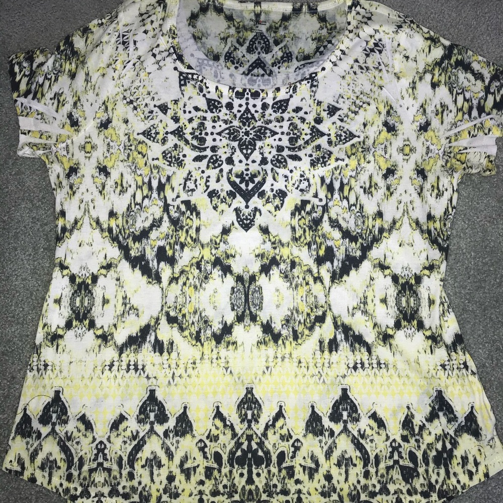 Style & Co paisley  1X top